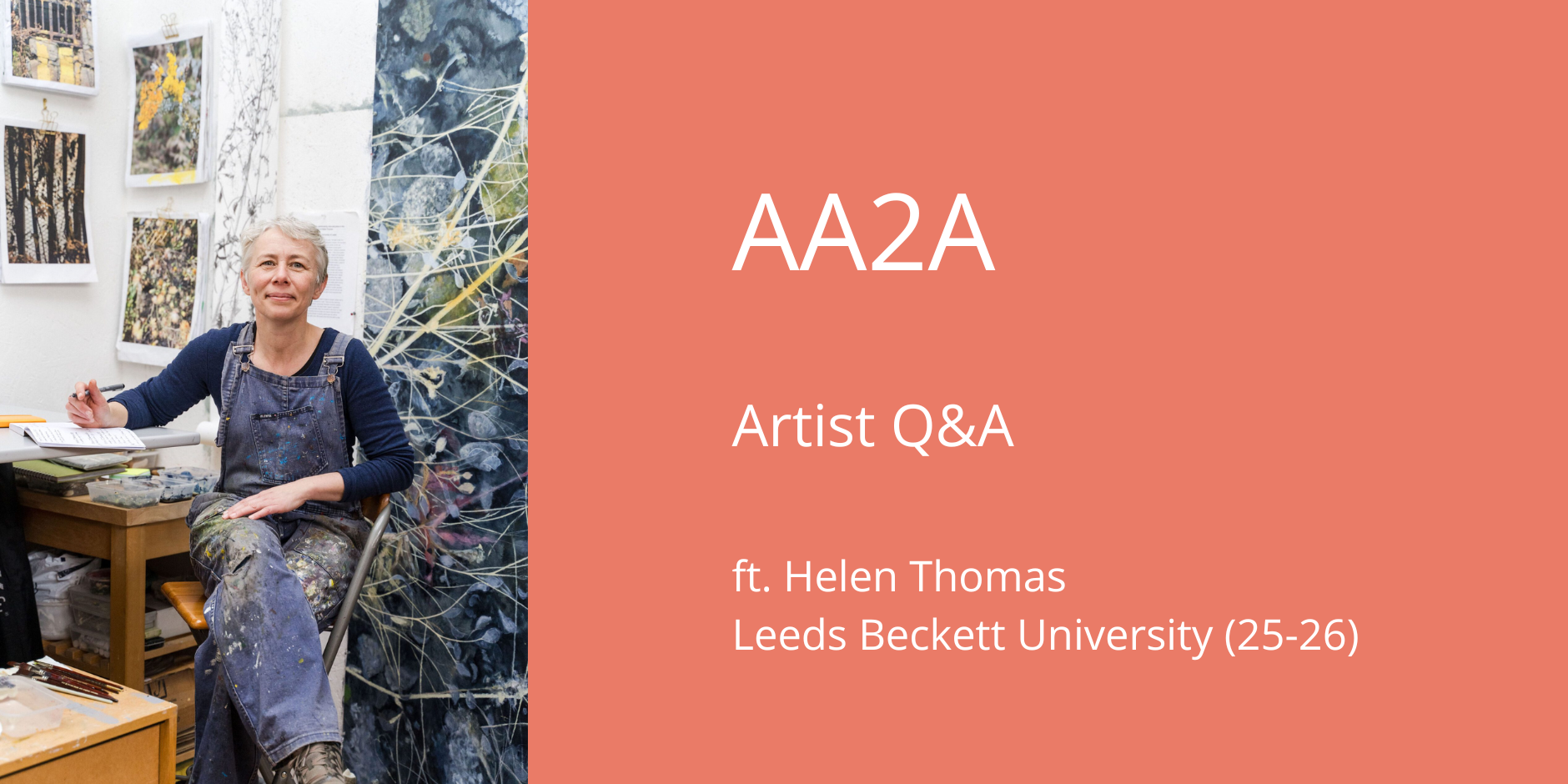 Artist Q&A ft. Helen Thomas Leeds Beckett University (25 26)
